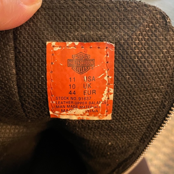 Harley-Davidson Fury Motorcycle Riding Boots - Picture 10 of 10